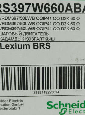 供应Schneider百格拉步进电机 BRS397W660ABA
