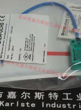 全新原装 P+F倍加福   【 NJ2-V3-N-Y220141   接近开关 】