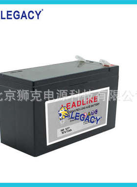 LEADLINE蓄电池SR127 12V7AH 移动电源  UPS电源 AGM VRLA电池
