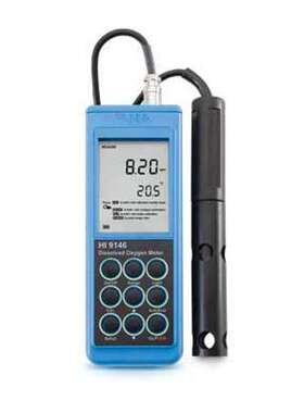 哈纳 HI9146-04 便携式 溶解氧DO-饱和溶解氧测定仪 LCD显示屏