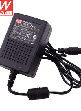 明纬（MEANWELL）GST36U12-P1J开关电源36W高效工业级电源适配器