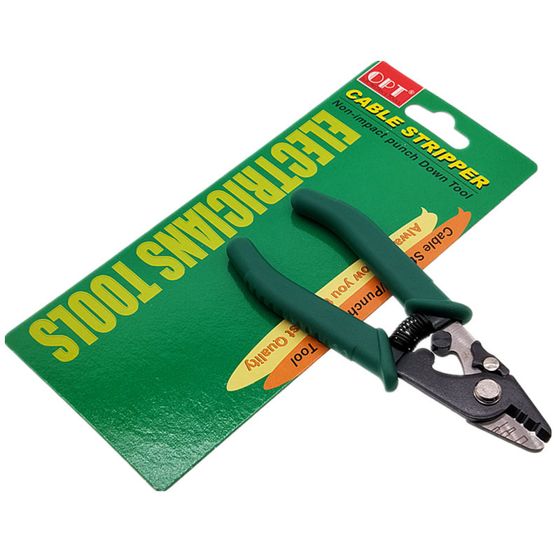 台湾OPT多功能剥线钳光纤剥皮钳超薄网线光纤接线分离剪刀FT-4 5