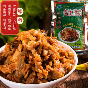 江西鹰潭贵溪特产正宗贵溪捺菜一箱50包一包60克下饭休闲零食甜辣