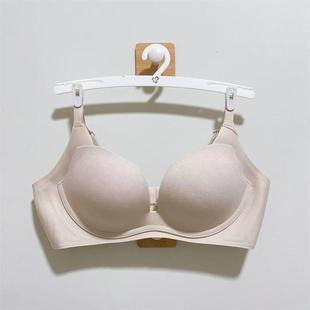 都市丽人文胸光面软尺码 零感柔软上托聚拢无痕贴合百搭内衣LBT2H3