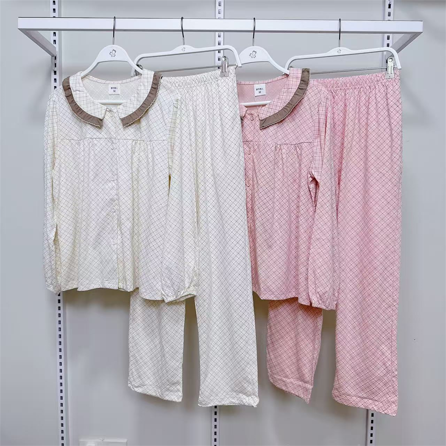 都市丽人睡衣女士春秋亲肤舒肤棉