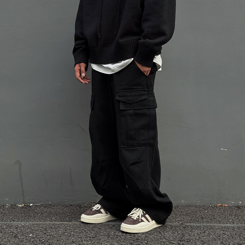 秋冬多口袋工装裤cleanfit休闲裤