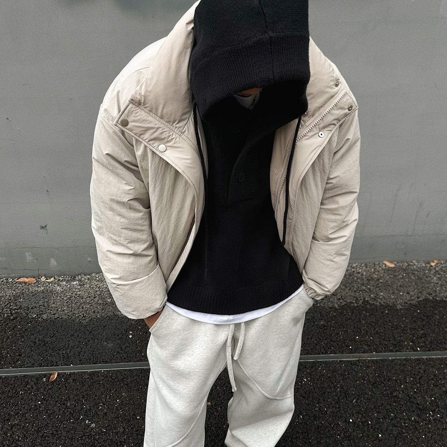 cleanfit高密尼龙双面穿羽绒服