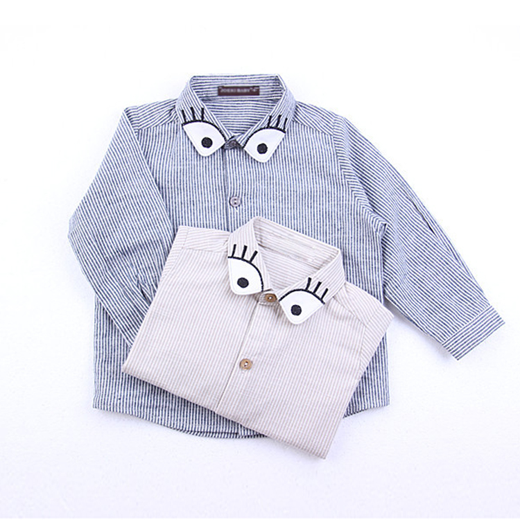 Chemise enfant à manche longue - Ref 2083098 Image 1