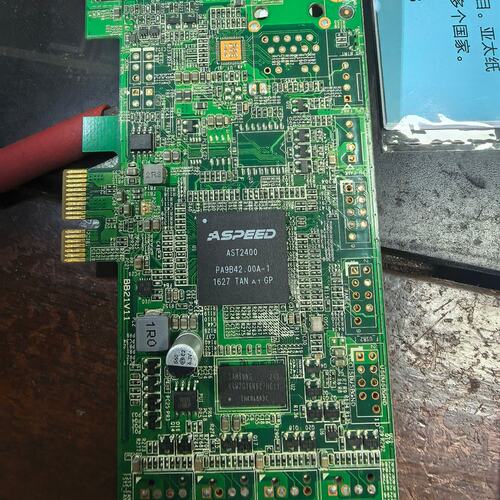 议价ASPEED AST2400，PCI-E 1转VG资询