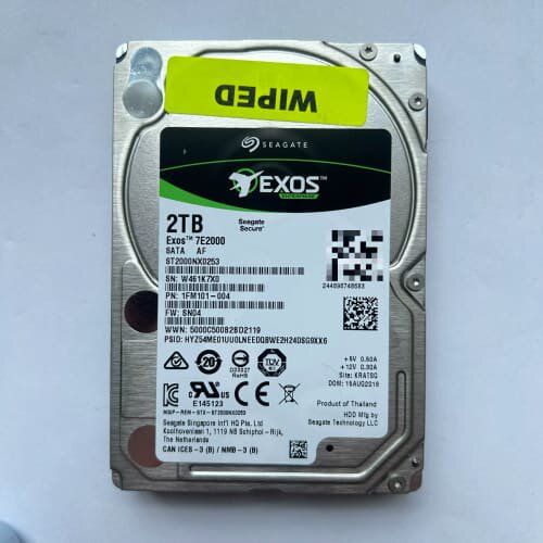议价希捷Exos ST2000NX0253 2T 2.5寸 7.