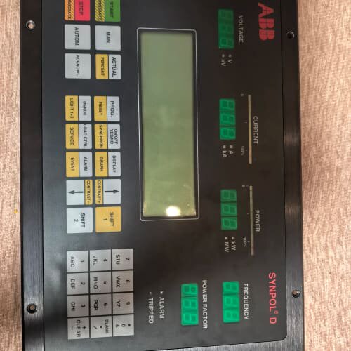 议价ABB SYNPOL D功率管理操作面板，型号CMA130