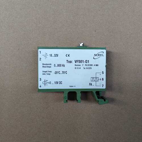 议价NORIS VF501-G1 新件，，，资询