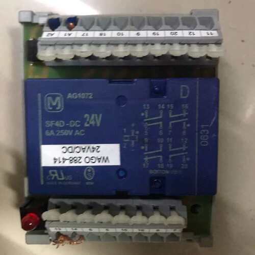 万可WAGO继电器接线端子288-414 24VAC/D资询