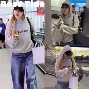 Rose Tide买手店Urban Sophistication针织衫Rose连帽衫毛衣上衣