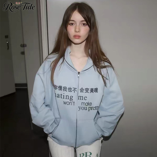 正品现货Praying印花卫衣外套
