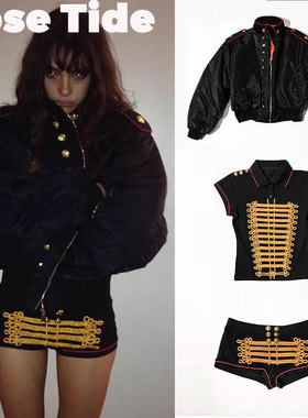 Rose Tide买手店正品折扣Praying套装Polo领短袖迷你短裤夹克外套