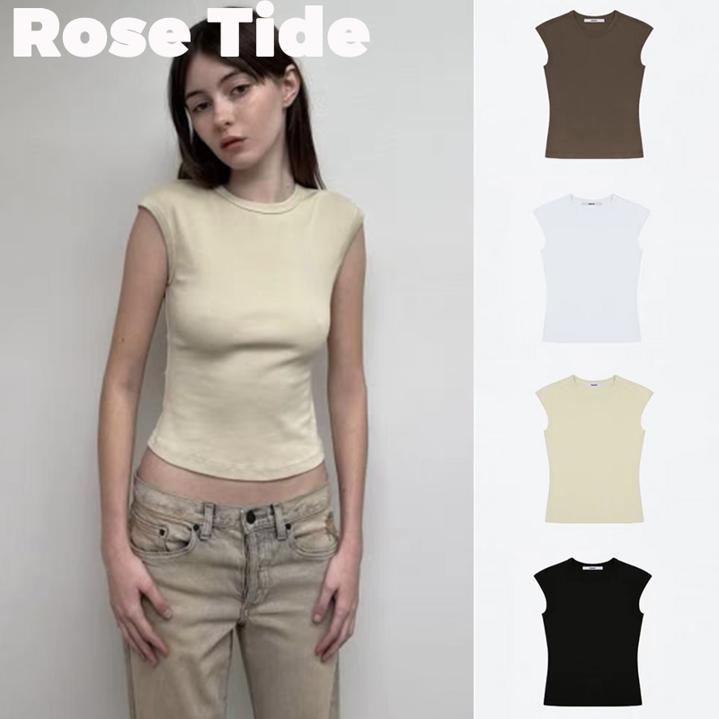 正品折扣Tankair纯色短款T恤上衣