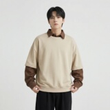 新款现货2026年新款现货堆堆领宽松长袖卫衣CR447-P68，男装卫衣，星座1017-1