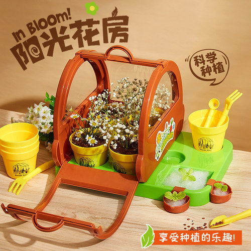 儿童种植手工实验阳光房