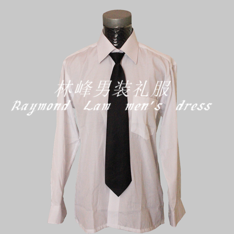 男女新款白色衬衫领带套装军装演出装饰搭配舞台服装工装制服表演