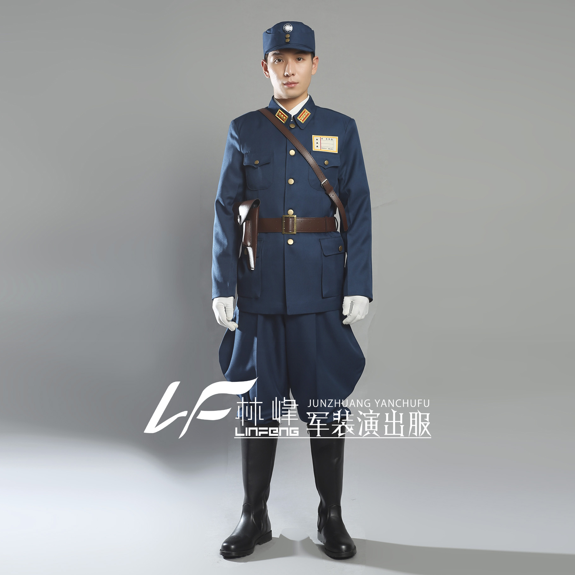 八佰杜淳川军军官表演出年会民国套装剧本杀演绎推理影视同款新款