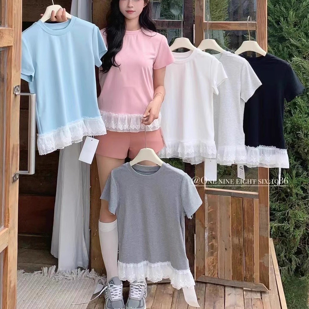 1986短袖T恤2025夏圆领时尚百搭