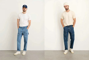 Vintage 牛仔长裤 Wash 复古水洗工装 24032011 Denim 小众高端