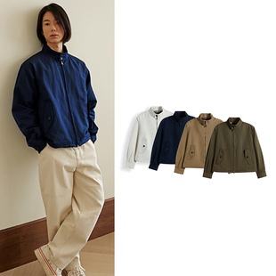 韩系爆火热门  Buddy Harrington Jacket 短阔哈林顿夹克25102901