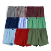 美式 26012101贴身衣物不退换 Boxer平角家居短裤 经典 Woven