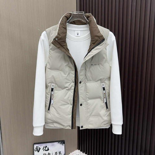 *尚亿男装2025秋冬季新款男马甲无袖羽绒服夹克上衣防风保暖坎肩