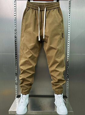 九分裤哈伦裤潮休闲裤运动裤纯色