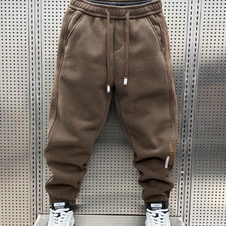 长裤休闲裤潮灯芯绒秋冬加绒加厚