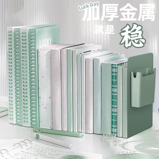 书架桌面上书立挡板简易l型书立架教室书架学生办公书夹置物架ins