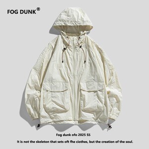 FOG DUNK防晒衣男女夏季防紫外线冲锋衣宽松户外防晒服薄款外套