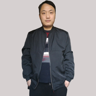 春季 男士 夹克外套青年棒球服韩版 休闲百搭上衣夹士休半回搞绕 新款