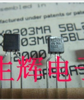 全新进口单向可控硅 X0203MA 晶闸管 X0203NA 直插TO-92封装