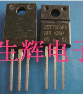 全新进口单向可控硅晶闸管 25TTS08FP 直插TO-220F封装