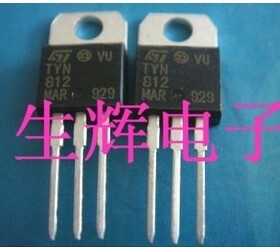 全新进口单向可控硅晶闸管 TYN812T 直插TO-220封装