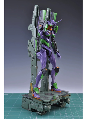 S017 ETCHING PARTS FOR RG EVANELION EX 初号机地台EVA蚀刻片