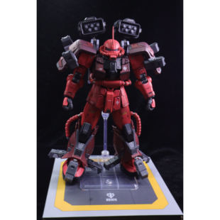 SGK 重置复刻 MG惊异夏亚红扎古树脂白模GK改件精修件