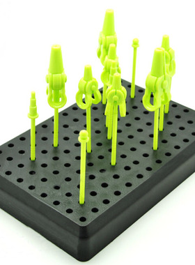 高达上色专用  USTAR优速达 模型喷漆专用 上色夹固定底座 90029