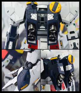 高达改件UC系通用金属喷口 全装独角 杰斯塔 报丧女妖 卡牛UN8