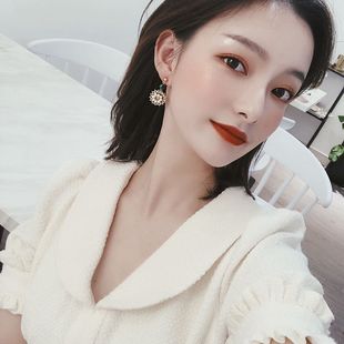 MISS 气质简约高级感耳夹无耳洞冷淡风不痛耳饰 HELEN耳环女长款