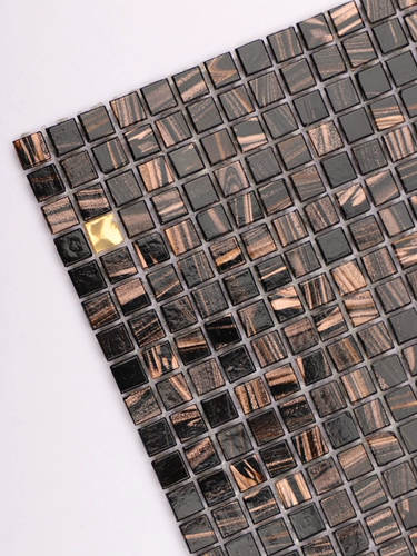 Ретро черная золотая звезда кварцевая стеклянная мозаичная плитка плитка для ванной комнаты кухня ресторан гостиная гостиная балкона настенная плитка