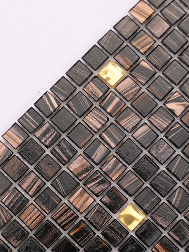 Ретро черная золотая звезда кварцевая стеклянная мозаичная плитка плитка для ванной комнаты кухня ресторан гостиная гостиная балкона настенная плитка