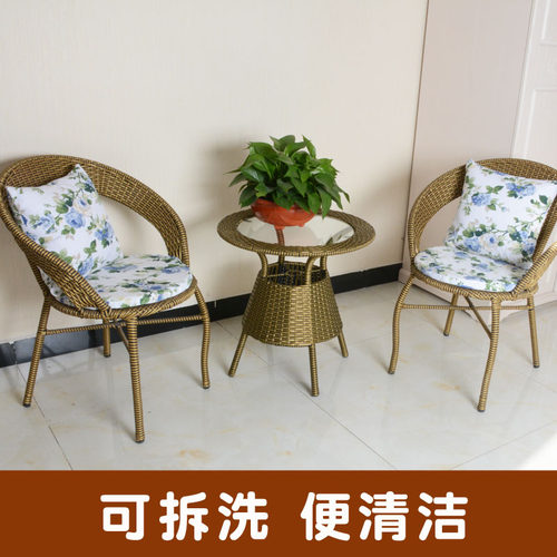 藤椅圆形棉麻可拆洗抱枕屁股垫