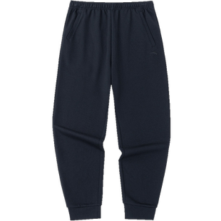 安踏运动裤女冬季新款官网正品女裤加绒保暖柔软宽松休闲跑步裤子