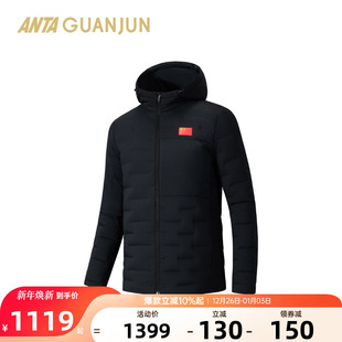 棉服立领面包服羽绒外套男152530902 新款 安踏羽绒服男款 2025冬季