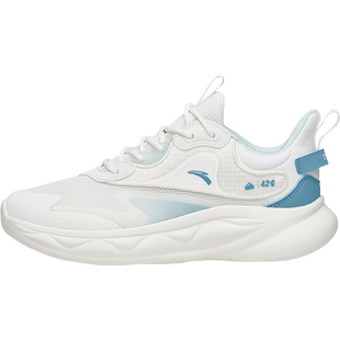 安踏绵绵弹女鞋运动鞋2026夏季新款透气网面减震中考跑步鞋子女款