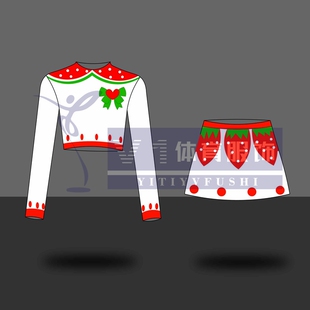 专业定制儿童啦啦操比赛服竞技健美操演出服大众健美操舞蹈服饰